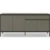 Image de CONCEPT1 Lorenza 4P1T vert noir 180 x 40 x h80cm LORENZA-4P1T-VERT