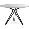 Image de CONCEPT1 Aina 120 x 120 x 76 cm blanc AINA-T-120-BLANC