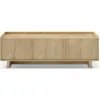 Image de CONCEPT1 Daira 3P 140cm chêne 140 x 40 x 45cm DAIRA-3P-CHEN