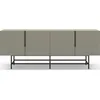 Image de CONCEPT1 Eldia 4P vert 200 x 40 x h77,9cm ELDIA-4PB-VERT