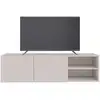 Image de Meuble TV suspendu à accrocher au mur 143.5 cm CONRAD coloris beige