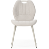 Image de Chaise en tissu MULI coloris crème