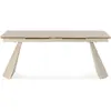 Image de CONCEPT1 Prisca 180/260 x 90 x 76 cm travertin PRISCA-T-180-TRAVERT