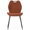 Image de Chaise en tissu MULI coloris brique