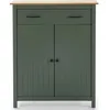 Image de CONCEPT1 Miranda 2P1T vert cire 90 x 40 x h110cm MIRANDA-2P1T-VERT