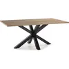 Image de CONCEPT1 Comba 180 x 100 x 76 cm couleur chêne COMBA-T-180-CHENE