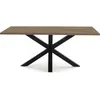 Image de CONCEPT1 Comba 180 x 100 x 76 cm couleur noyer COMBA-T-180-NOYER