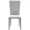 Image de Chaise en tissu AURA coloris gris