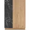 Image de CONCEPT1 Dione 2P chene effet marbre 90 x 41,8 x h127cm DIONE-2P-CHENE-G
