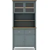 Image de CONCEPT1 Misti 4P2T vert kaki hêne 90 x 40 x h180,5cm MISTI-4P2T-VERT