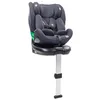 Image de Asalvo UPPERFIX i-Size (40-150 cm) Siège auto pivotant à 360° avec inclinaison, contre-route et sens de la marche, avec Isofix et pied d'appui, gris