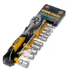 Image de Mota Tools 39873 Lot de 12 douilles à embout Torx en chrome-vanadium avec raccord 1/4" et accessoires, argenté