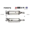 Image de AS FD5007Q Filtre à particules Compatible avec PEUGEOT 307 3/5 portes 3A/C 307 SW 3H 307 Break 3E