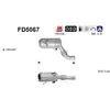 Image de AS FD5067 Filtre à particules Compatible avec BMW X5 E70 X6 E71, E72