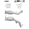Image de AS 42261 Catalyseur Euro 5 Compatible avec AUDI A4 B8 Avant 8K5 Q5 8RB A5 B8 Coupé 8T3 A5 B8 Sportback 8TA A4 B8 Berline 8K2