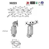 Image de AS 30223 Catalyseur Euro 5 Compatible avec DACIA SANDERO II SANDERO Dokker Break KE Lodgy JS LOGAN MCV KS