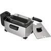 Image de Jocca - Friteuse Electrique Inox cuve amovible | friteuse huile semi professionnelle | 2200W | 3L
