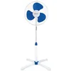Image de Jocca - Ventilateur sur pied 40 W, 3 vitesses, tête inclinable, oscillation à 90°, diamètre 40 cm, hauteur réglable, 3 pales, silencieux