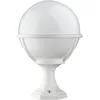 Image de Dopo Lighting-CLIC CLAC GLOBE balise extérieure H.42cm-(ø27 cm)-E27 42W-polyamide-blanc-ip44