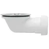 Image de Abrisa 6425 Soupape de douche extra plate Blanc