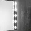 Image de Ebir Applique miroir LED Hollywood, 60 cm à 5 lampes