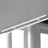 Image de Ebir Applique pour miroir LED Esther 2, chrome, largeur 80 cm