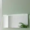 Image de Ebir Applique pour miroir LED Esther 2, chrome, largeur 120 cm