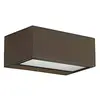 Image de Leds-C4 Nemesis Aluminium - Applique da esterno a 1 luce Marrone IP54, E27