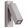 Image de LEDS·C4 LedsC4 Lumière De Lecture Hall Surface Led 3W Blanc Chaud - 3000K On-Off Nickel Sati
