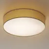 Image de LEDS-C4 Bol plafonnier LED avec abat-jour en tissu