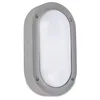 Image de Aplique IP66 Basic Oval Aluminium E27 15W Gris