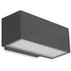 Image de APLIQUE AFRODITA LED 18 X LED 17.5 GRIS URBANO - 100-240VAC/50-60Hz - Aluminio de alta pureza, Cristal - 18xLED 17.5 1763.00 lm - LED A++