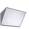 Image de APLIQUE CURIE GLASS 1 X E27 60 GRIS URBANO - 220-240VAC/50-60Hz - Aluminio de alta pureza, Cristal - 1xE27 60 lm - NO BULB
