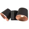 Image de APLIQUE DRONE 2 X LED 14 MARRÓN OSCURO - 120-277VAC/50-60Hz - Aluminio, Aluminio - 2xLED 14 1100.00 lm - LED A++