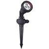 Image de Forlight Spot de jardin extérieur Tidian avec IP65. Projecteur avec pic à gazon. Pour ampoule GU10. Couleur Noir