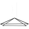 Image de Grok Tubs - Plafonnier Décoratif LED Noir Mat 120cm 5200lm 3000K