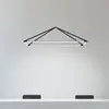 Image de LEDS-C4 Tubs suspension LED noir mat 120x80 cm