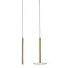 Image de Grok Candle - Bougie Plafonnier Slim LED Or Satiné 360lm 2700K