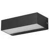 Image de Ara Small aplique exterior empotrable de paret con luz led blanco calido 3000K en color gris urbano
