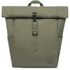 Image de Lefrik - Sac à dos décontracté Roll Mini - Plus de confort - 2 positions, 2 tailles différentes - Tissu 100 % recyclé - Eco Friendly - Pour ordinateur portable de 13 pouces, Olive, M