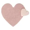 Image de Lorena Canals Puffy Love Tapis Lavable en Coton, Couleur Chair 160 x 180 x 30 cm