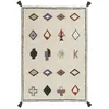 Image de Lorena Canals Naador Lavable Tapis, Coton, Multicolore, 140 x 200 x 30 cm