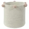 Image de Lorena Canals Bubbly Panier, Coton, Naturel/Nude, 30 x 30 x 30 cm