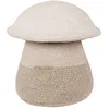 Image de Lorena Canals Panier Baby Mushroom 97% Coton 3% Autres Fibres -Naturel, Lin, Sol Brun- 23x27 cm