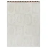 Image de Lorena Canals WOOLABLE Tapis Lavable Bahari - Naturel, Almond Frost, Charcoal, Sunlight, Arabesque - Pile: 100% Laine, Base : Coton recyclé - 170x240 cm