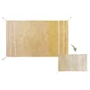 Image de Lorena Canals Tapis Lavable Réversible Twin en Ambré/Miel.Deux modèles en Un.Fait à Main en Forme rectangulaire avec du Coton Naturel à Poils Courts et teintures Non Toxiques.Taille:80x140cm