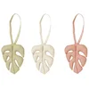 Image de Lorena Canals Lot de 3 pendentifs hochet feuilles