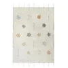 Image de Lorena Canals - Tapis Enfant de Jeu Coton Lavable en Machine Wildflowers - Enfant - Floral - Crème - Dimensions: 160 x 120 CM