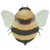 Image de Lorena Canals Tapis lavable Bee pour enfant, pour chambre ou salon, coton, Honey & gris, taille : 115 x 150 cm