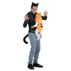 Image de My Other Me Costume Couvre-Sac à Dos Chat et Citrouille Taille Unique Adulte